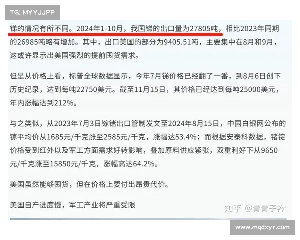 10年消耗65万吨,中国宣布金属锑出口管制,美国造导弹也受影响? 10年消耗65万吨,中国宣布金属锑出口管制,美国造导弹也受影响?